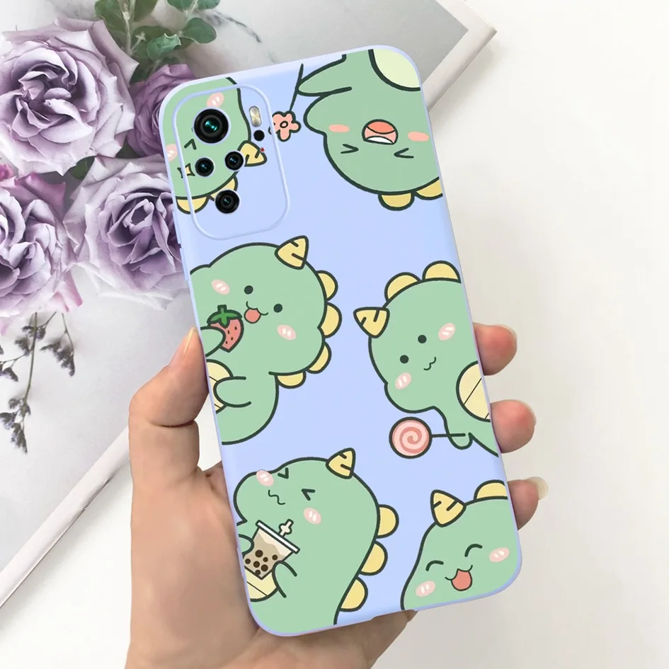 ل Xiaomi Redmi ملاحظة 10 حالة Redmi ملاحظة 10 برو ماكس غطاء لطيف رائد الفضاء سيليكون لينة جراب هاتف ل Redmi ملاحظة 10S نوت 10 كابا #6