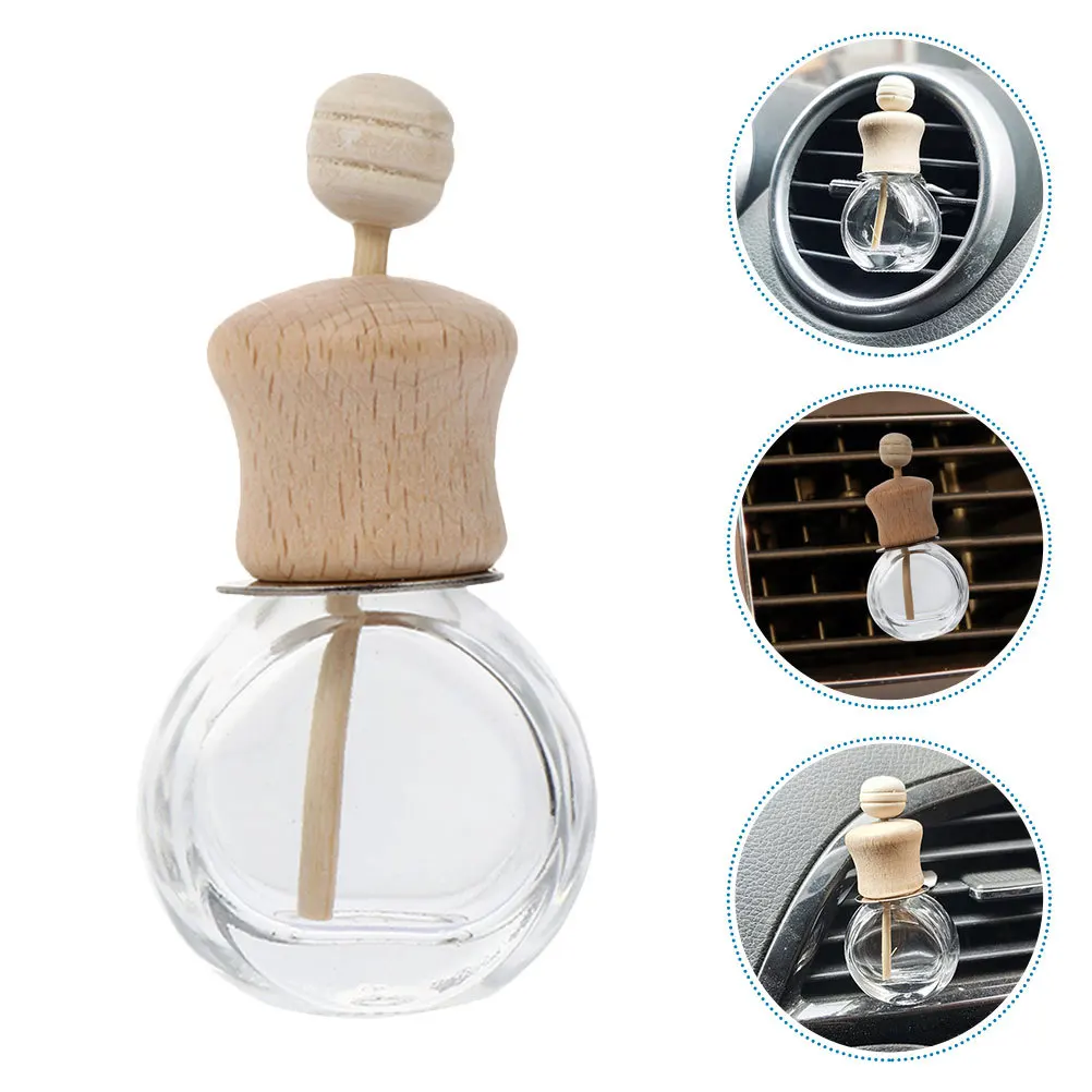 

5Pcs Car Diffuser Bottles Refillable Essential Oil Perfume Air Freshener Vent Clip Empty Fragrance Bottle for Vehicle Mounted