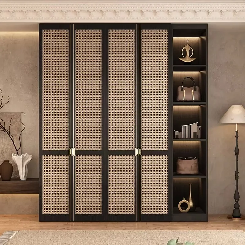 

Large Modern Wood Wardrobes Hanging Clothes Luxury Storage Clothes Closet Space Saving House Ropero De Madera Furniture Home