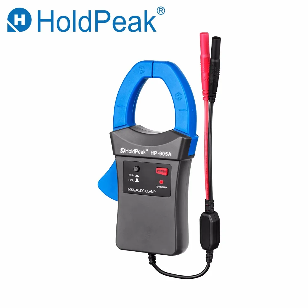 HP-770HC Digital Multimeter Tester, True RMS Smart Autoranging Probe, NCV + HP-605A Clamp Adapter, 600A AC/DC Current, HoldPeak