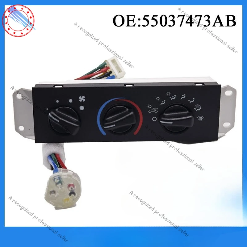 

55037473AB для 99-04 Jeep Wrangler Автозапчасти Панель управления обогревателем кондиционера