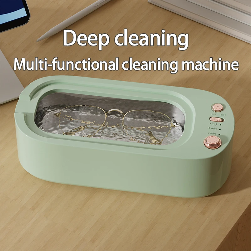 منظف سونيك قابل لإعادة الشحن عبر USB، متعدد الوظائف، عالي التردد، قوة قابلة للتعديل وتوقيت أداة تنظيف المنزل
