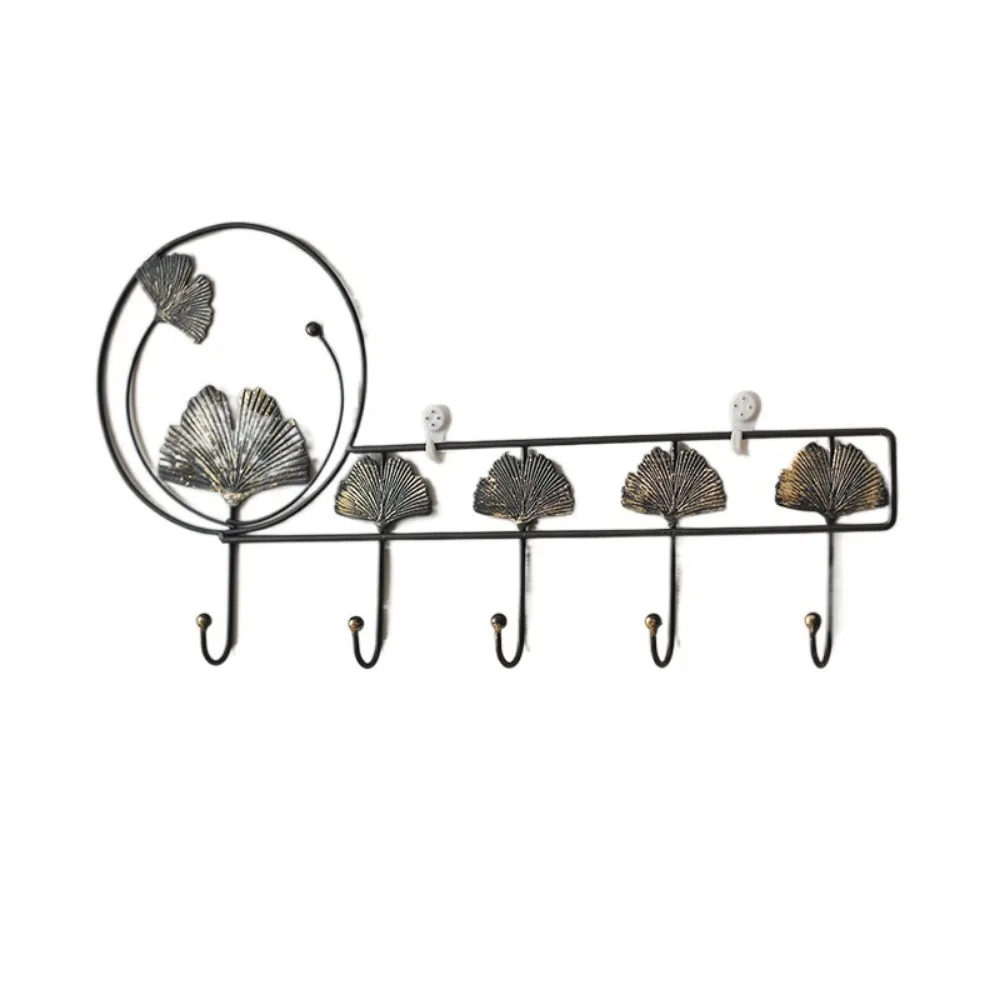 

Nordic Style Butterfly Wall Hooks Handmade INS Iron Art Coat Hanger Space Saving Non-punching Metal Storage Rack Clothes