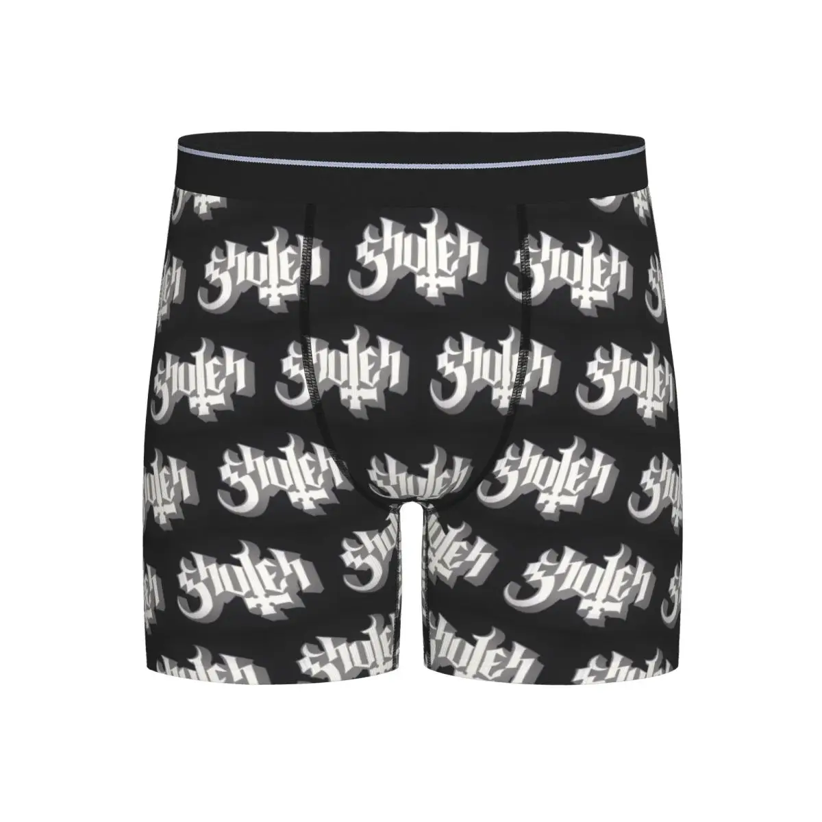 

Long Boxer Underpants Shorts Rock Band Ghost BC Panties Male Ventilate Underwear for Homme Man Boyfriend Gifts