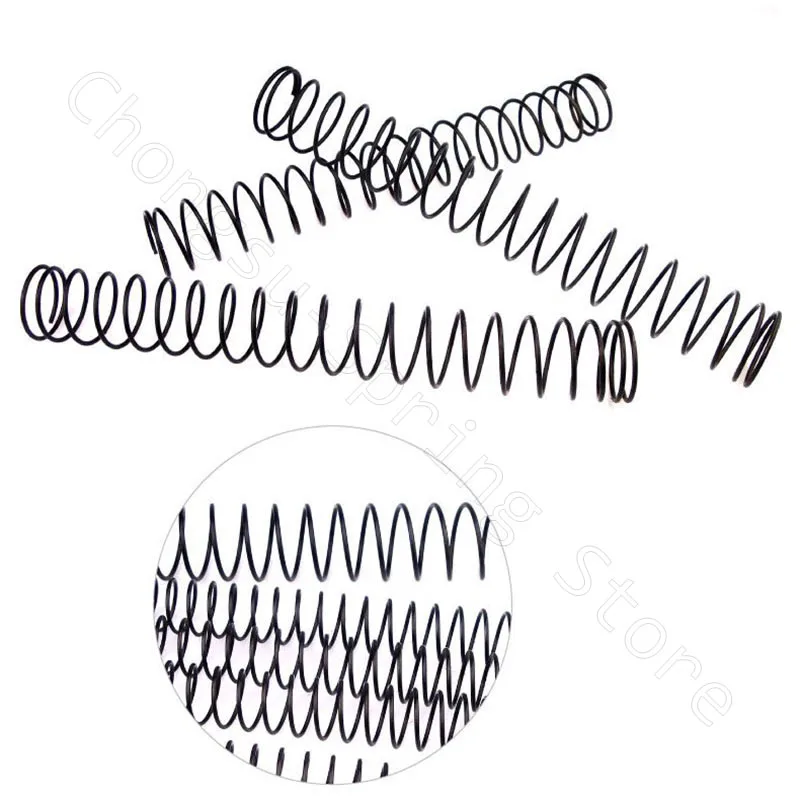 Compression Spring 305mm 65 Mn Manganese Steel Pressure Spring Wire Dia 0.3 0.4 0.5 0.6 0.7 0.8mm - 2mm Outer Dia 3mm - 28mm