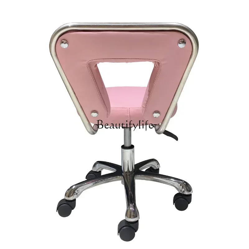 Dental Doctor's Chair Nurse Chair with Backrest Stool