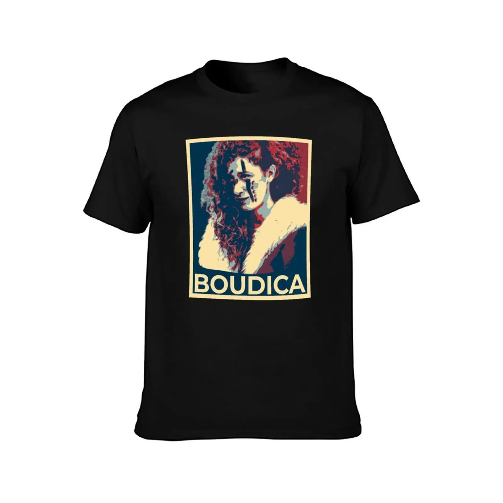 Boudicca Boudica boadicea Female Warrior Celtic Iceni Queen Pop Art T-Shirt clothes heavyweight t shirts for men