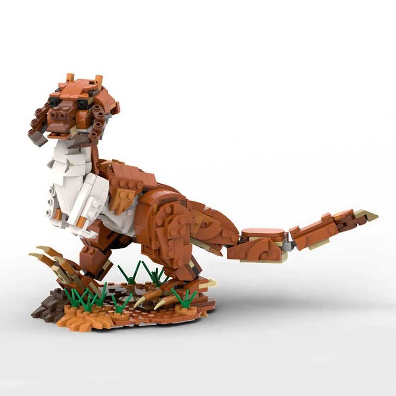 

499pcs MOC Summer Tauntaun DIY Building Blocks Modular Creature Model Arctic Animal Figure Kids Educational Toy Fun Gift