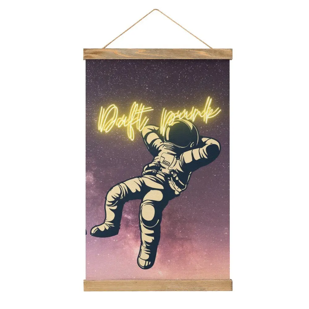 Daft Punk Canvas Hanging Picture Novelty Picture Restaurant Craft Decoration Funny Vintage Style Decorate