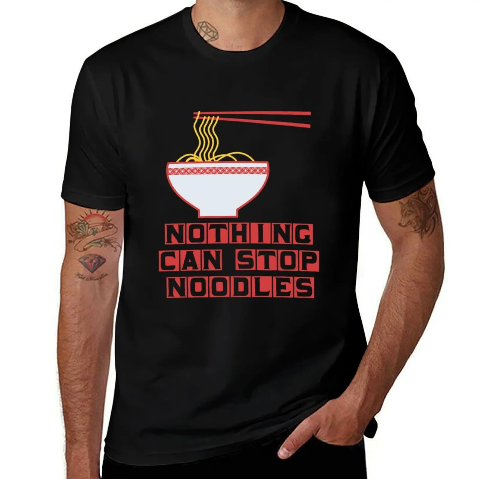 

James May Nothing Can Stop Noodles IV T-Shirt t shirts for man cotton funny t shirt custom print anime t shirts for man T-Shirt