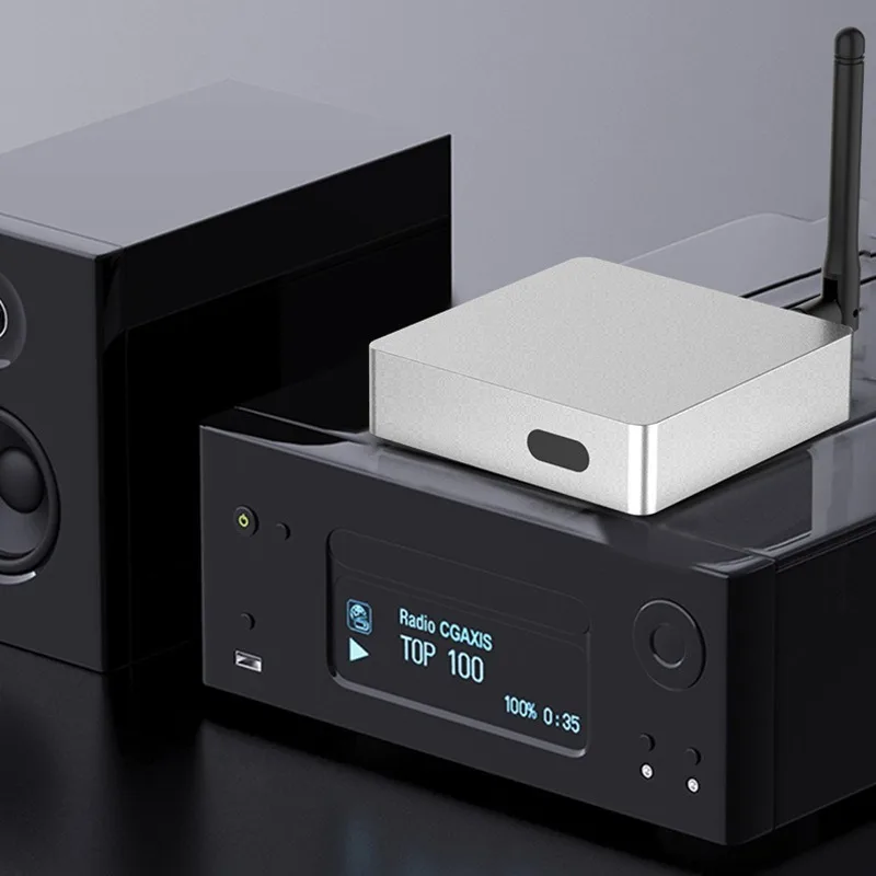 Bluetooth LDAC lossless APTX decoding receiver HIFI power amplifier stereo can be replaced with operational amplifier 5532