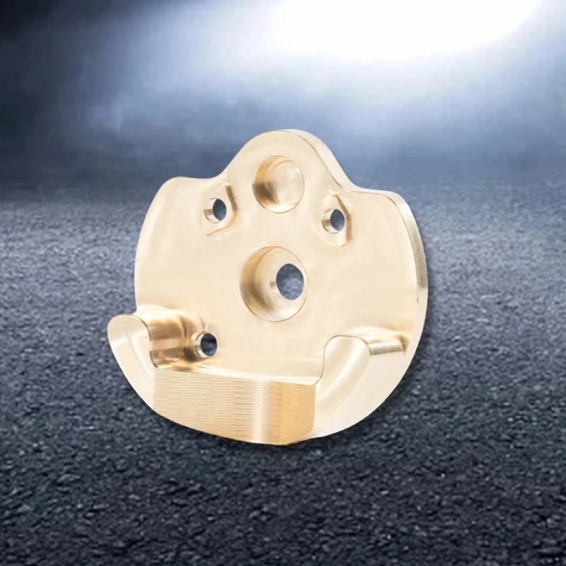 Brass Heavy Counterweight Axles Housing Cover for 1/18 Axial UTB18 Capra Dropship