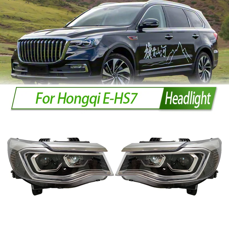 

Для Hongqi E-HS7 светодиодная фара в сборе, OEM-стиль, передняя фара, цоколь, замена Plug & Play