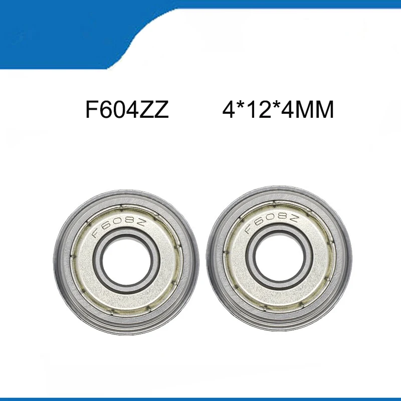 

High Quality Bearing 10/20PCS F604ZZ Corrosion Resistielded F604ZZ Bearings (4*12*4MM ) Deep Groove Ball Bearing (ABEC-1)