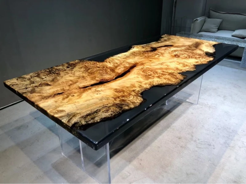 Poplar resin solid wood large board, all square 220 * 100 * 5