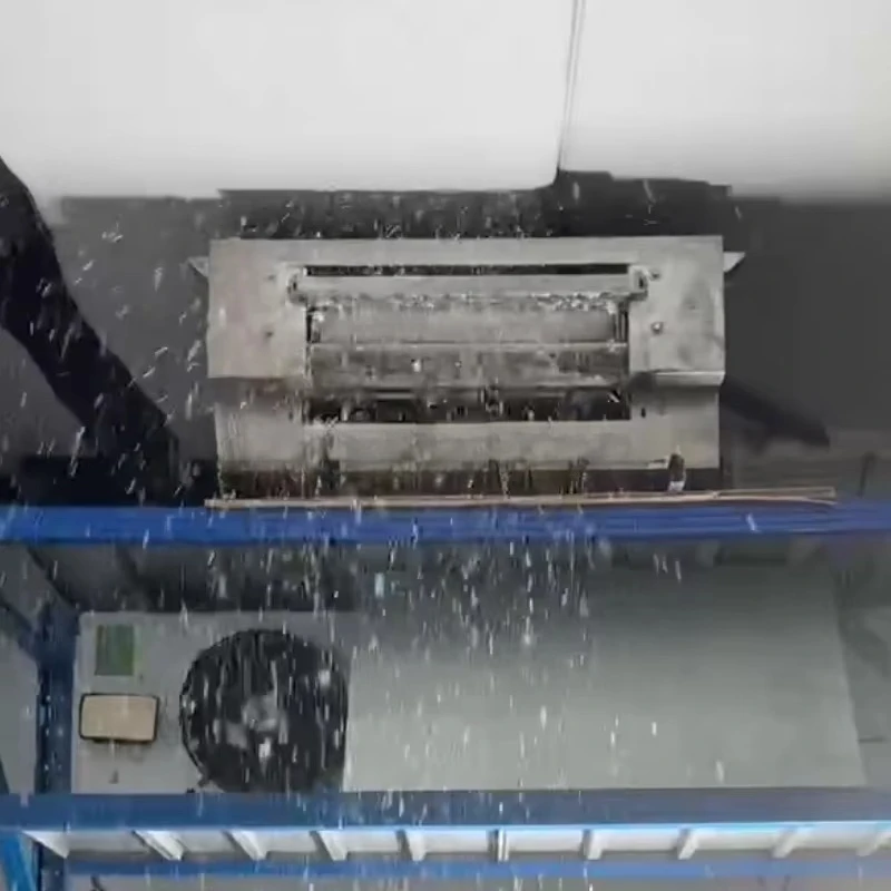 5kW 500kg/24h Dual Compressor Ice Making Snow Falling Machine for Zoo Spa Parks