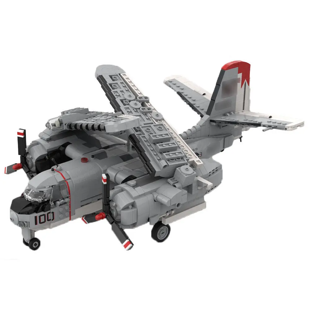 1:35 S-2 Tracker Single Airframe Anti-submarine Warfare Aircraft 1757 Pieces MOC