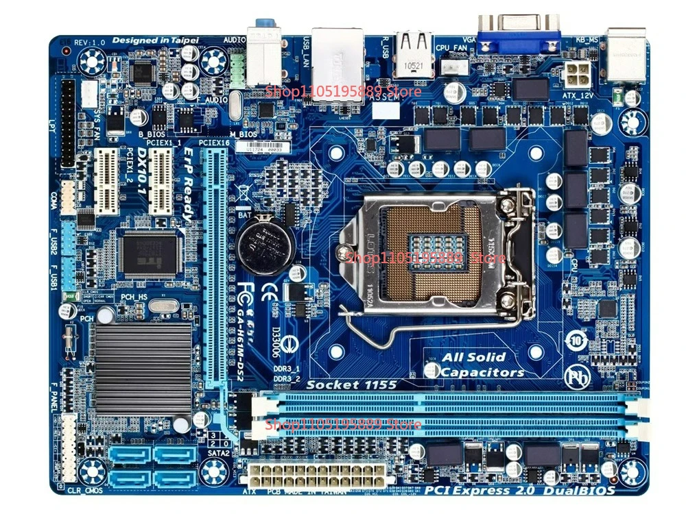 For Gigabyte H61M-D…