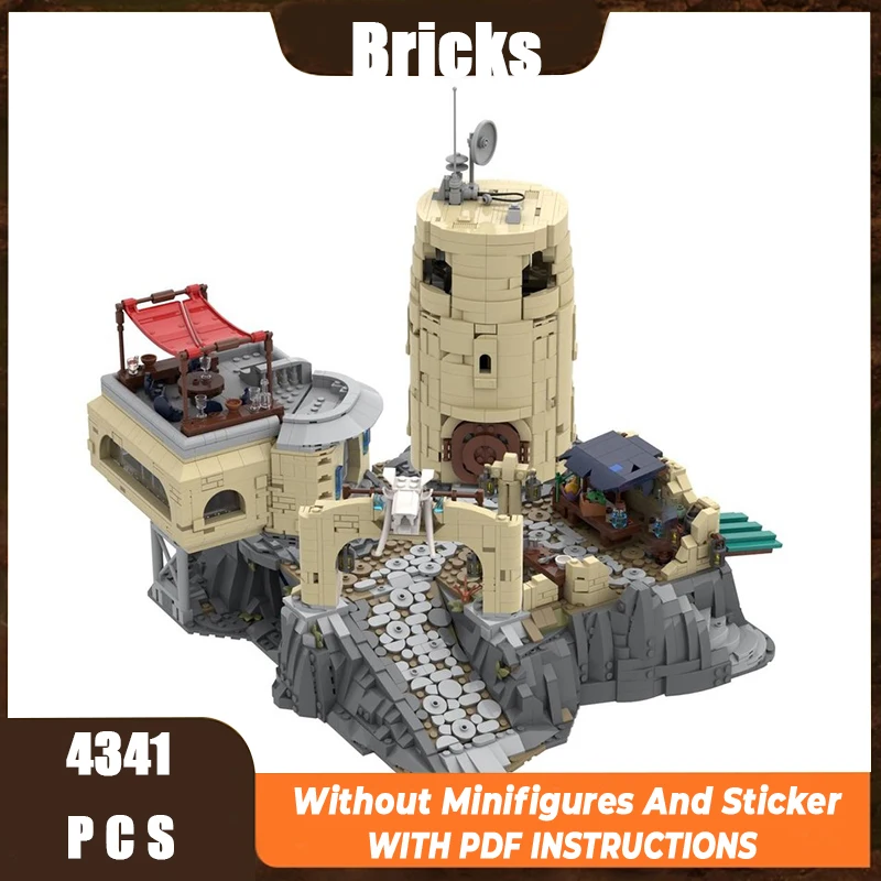 منتج جديد رائع MOC اللبنات كوكب المشهد نموذج المخلص الحرس قاعدة التكنولوجيا وحدات لعبة أطفال لتقوم بها بنفسك الجمعية #1