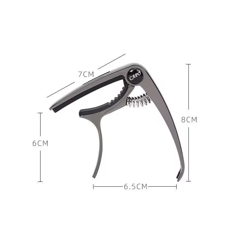 Guitar Capo Metal Zinc Alloy Tuner Clamp Professional Key Trigger Capo for Acoustic Electric Guitars image 5