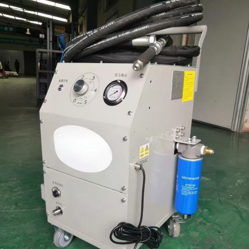 Factory Direct 2026 Automobile dry ice cleaning machine Engine throttle removal Carbon deposits Dry ice carbon removal machine