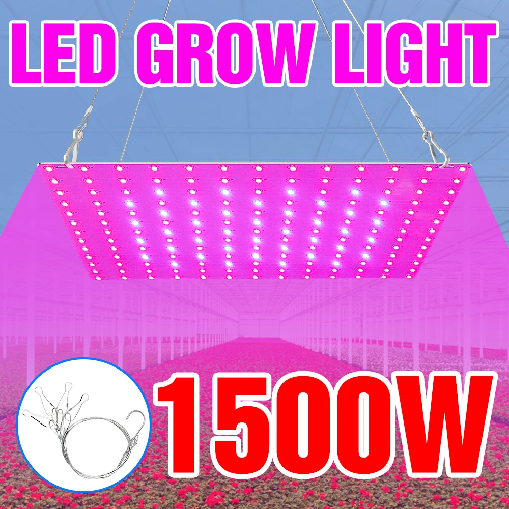 

Led Grow Light Full Spectrum Plant Lamp Hydroponics Quantum Board 1000W 1500W Led Plant Bulb For Greenhouse Flower Seed Growing