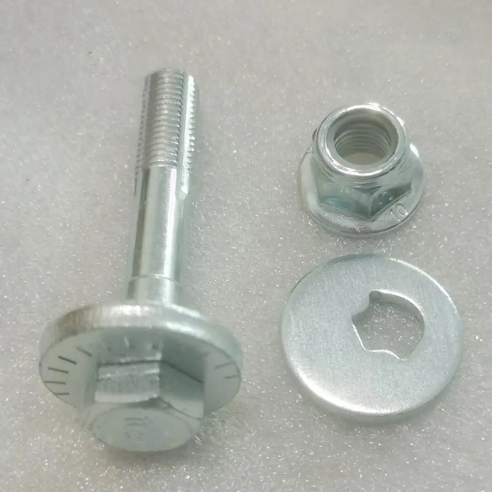 

Болты кулачкового рычага заднего носка с гайкой и шайбой для Tesla для модели S X 2012-2021, запасная часть рычага управления 2007061 2007 S4K7