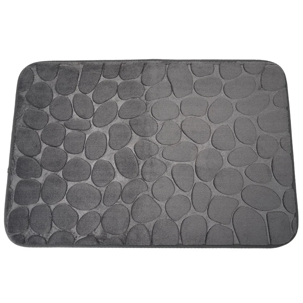 Bathroom Bath Mat Non-slip Absorben Carpets In Wash Basin Bathtub Floor Rug Shower Room Doormat Memory Foam Pad Shower Carpet