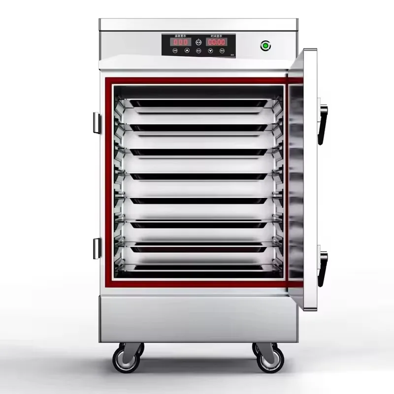 

Commercial 24 Layer Rice Steamer Electric Food Warming Cupboard Stainless Steel Steam Cabinet Cooked Seafood Electric Steamer