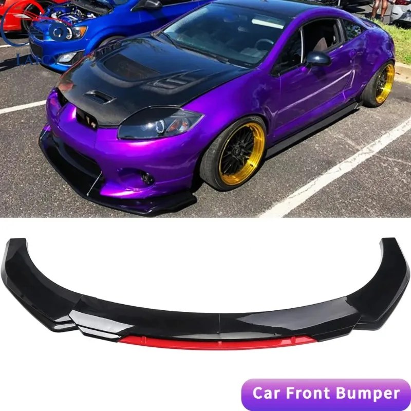 LAICY para Eclipse 2G 3G parachoques delantero del cuerpo del coche espolero inferior labio difusor de barbilla divisor Kit de presa de aire cubiertas protectoras