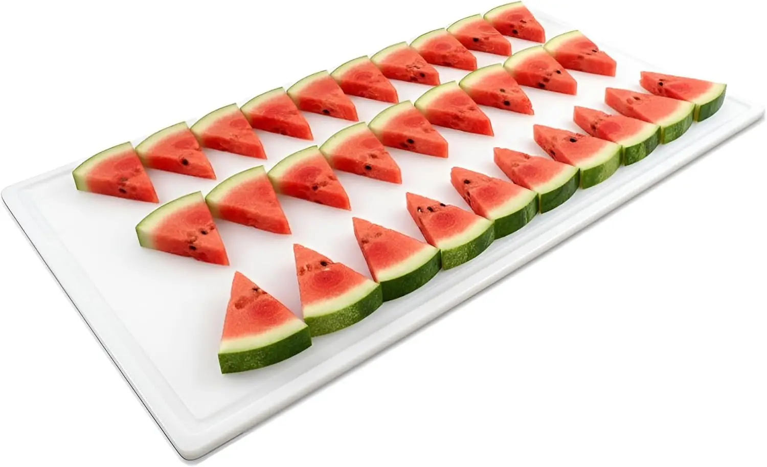 

Очень большая разделочная доска 30x18 дюймов с канавкой для сока, прочный пластик из ПНД для резьбы и приготовления пищи