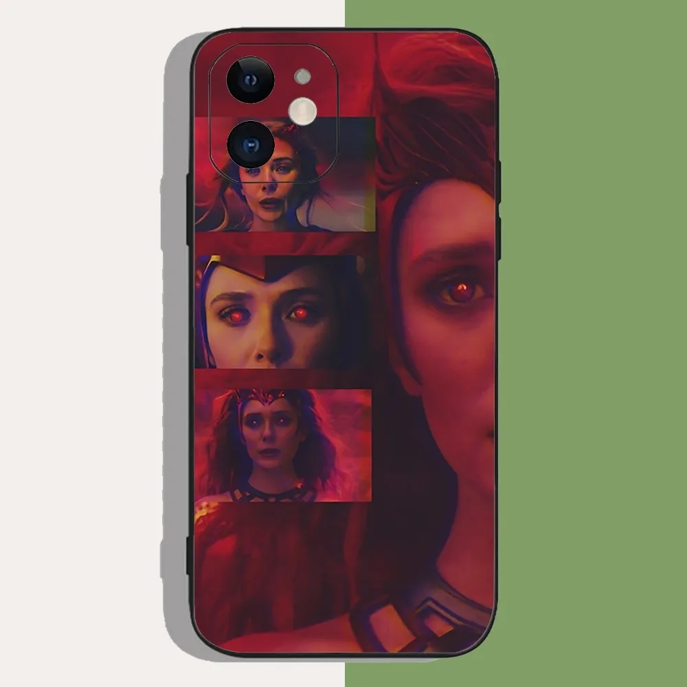 S-Scarlet Witch-H M-Marvel Phone Case For Iphone 15 11 13 14 Pro Max 7 8 Plus X Xr Xs Max Se2020 12mini Cover Case