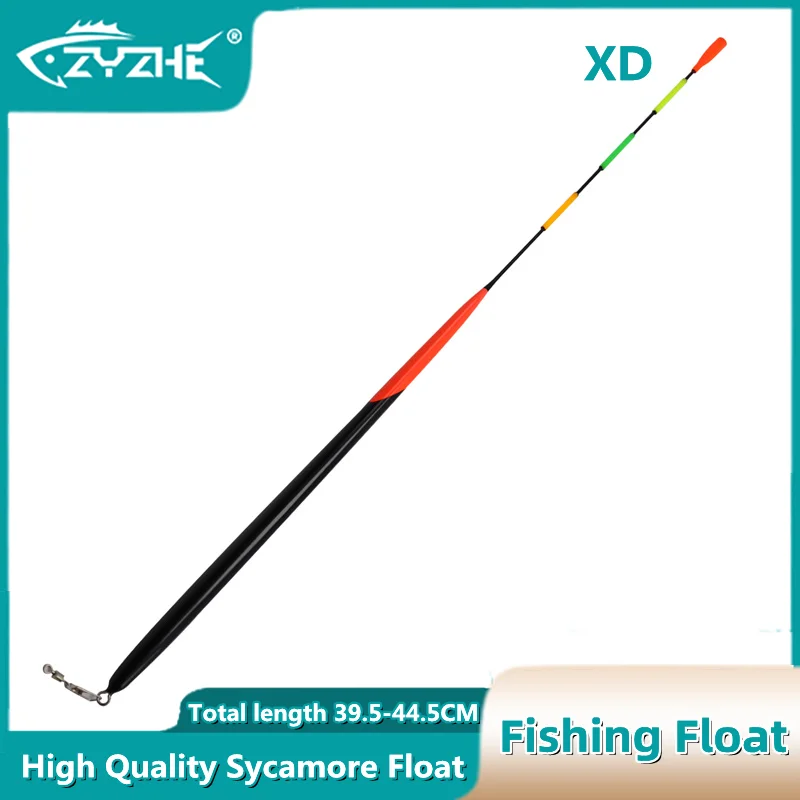 ZYZ Fishing Float 6 Sizes Vertical Buoy Sycamore Wood Saltwater High Quality Rock Gear Light Interface Sticks Can Be Installed