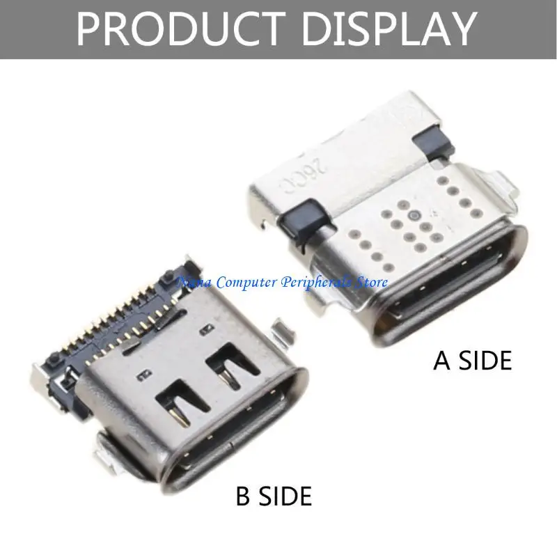 F68C 랩탑 Typec Connector X280 T490 T480S X390 L13 T590 노트북 USB Typec 충전 연결 포트