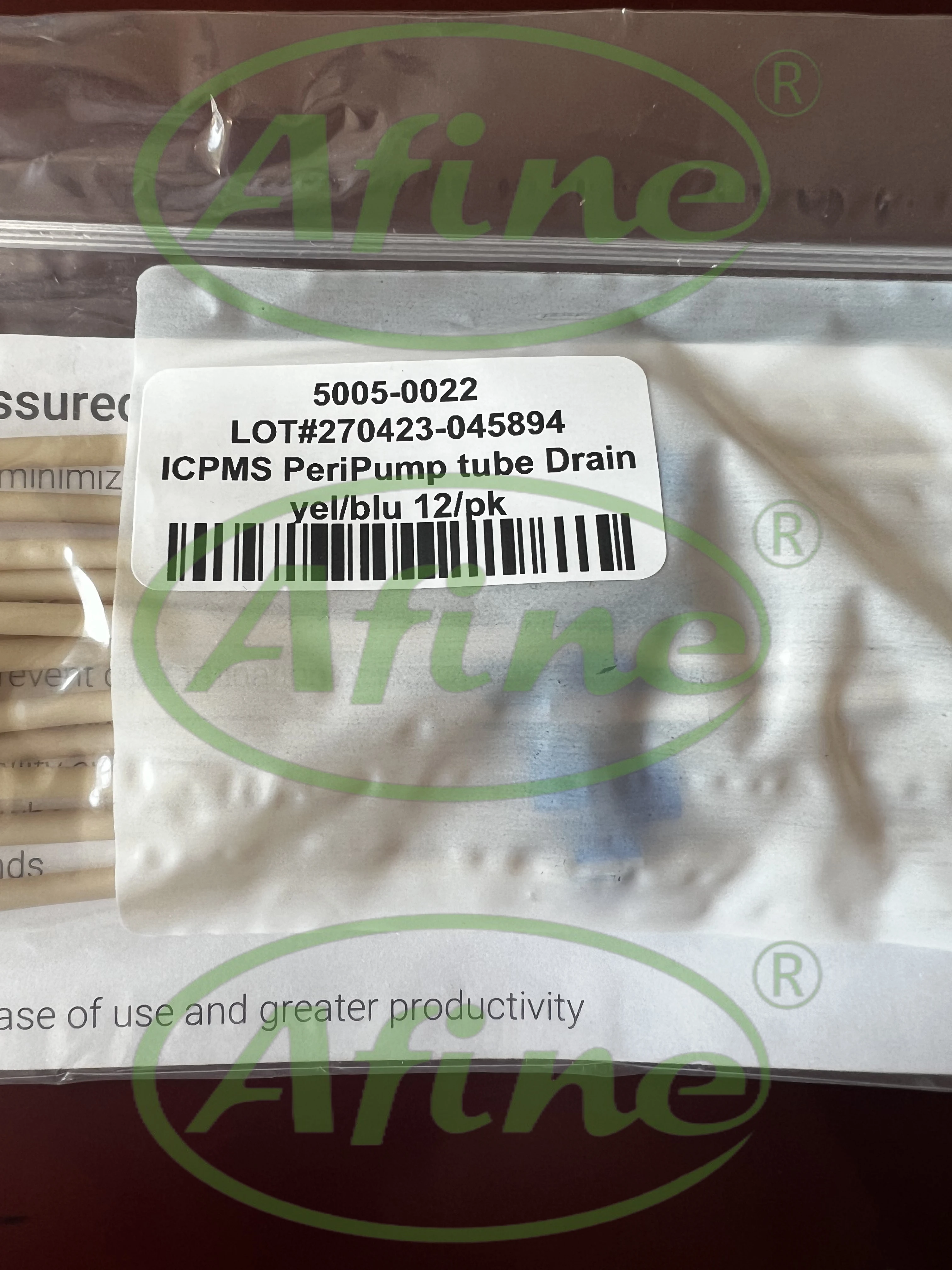 

AFINE Agilent Peristaltic Pump Tubing for ICP-MS,5005-0022,Agilent 7500,7700,7800,7850,7900,8800,8900 ICP-MS