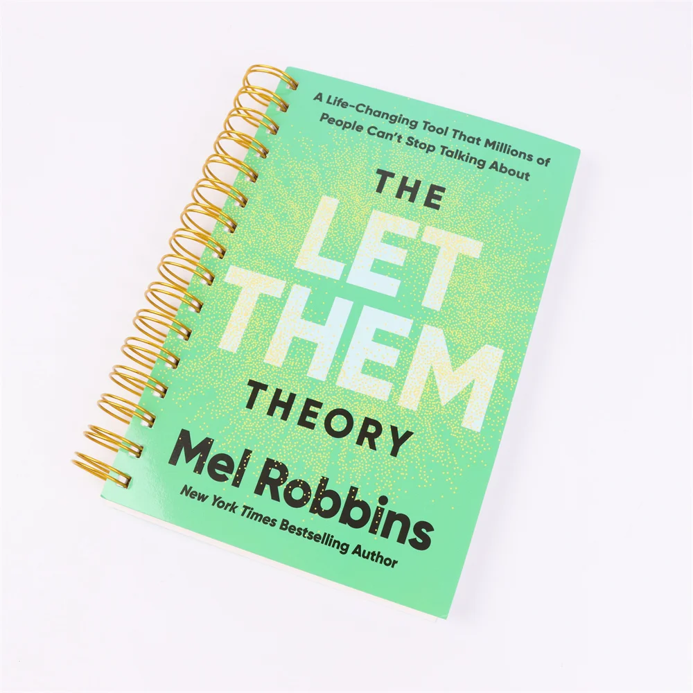 1 Year Let Them Theory Daily Planner - Spiral Bound Weekly & Monthly View, Green Dot Pattern Cover, Change-Life Tools for Adults image 4