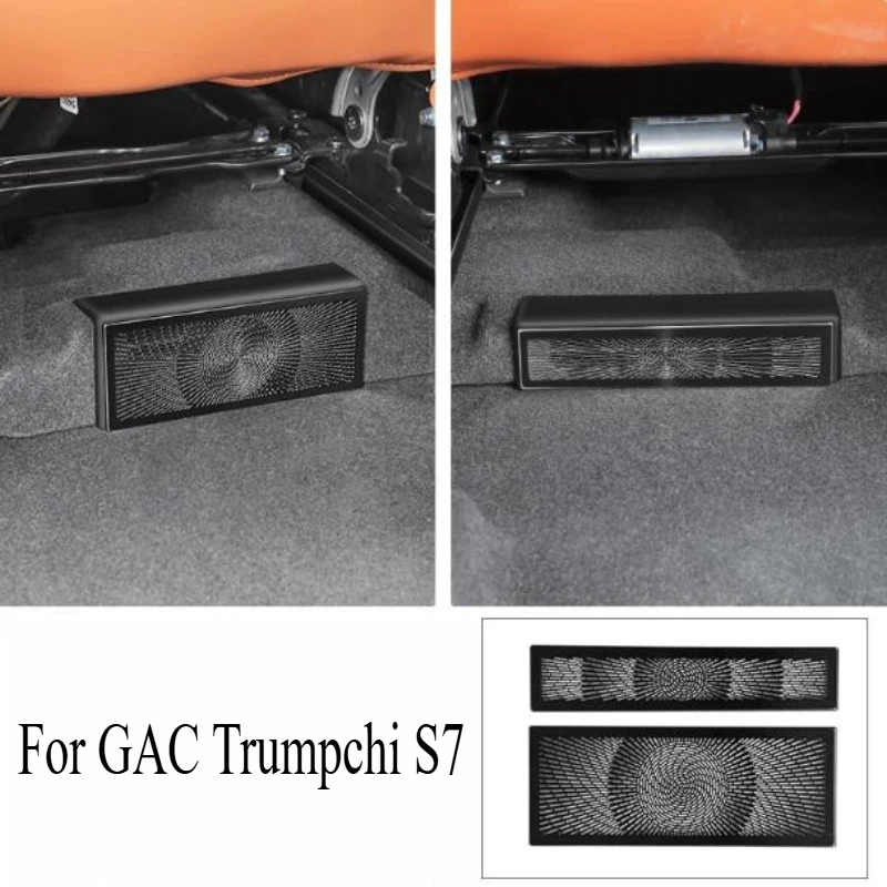 For GAC Trumpchi S7 Special Door Out Trend Protective Cover Air Conditioner Horn Sticker Interior Accessories Decoration