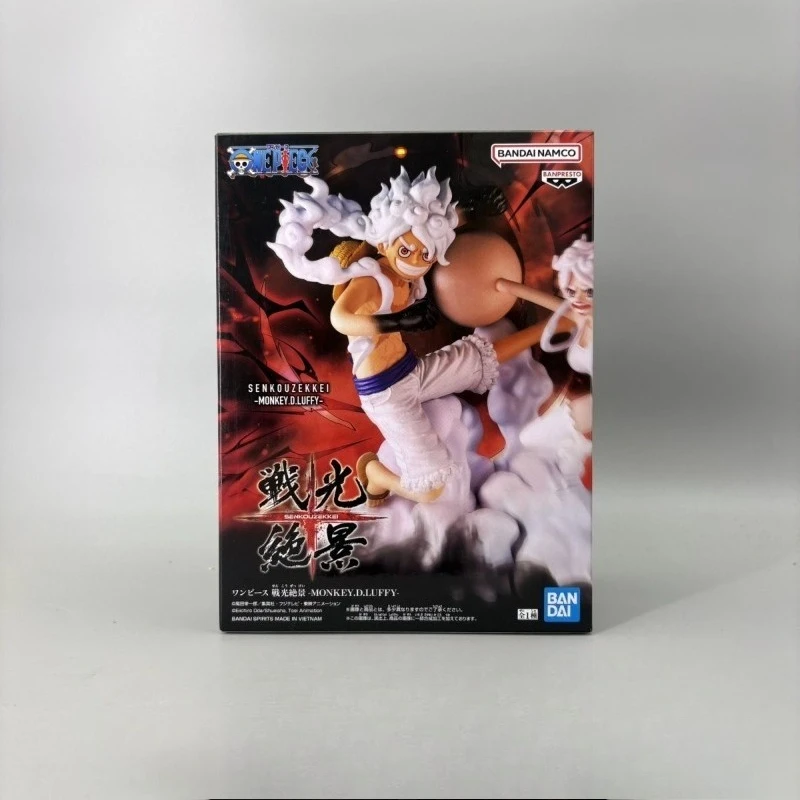 Bandai In Stock Banpresto Senkou Zekkei Anime One Piece Monkey D. Luffy Jewelry Bonney Original Action Figure Model Toys Gift TT