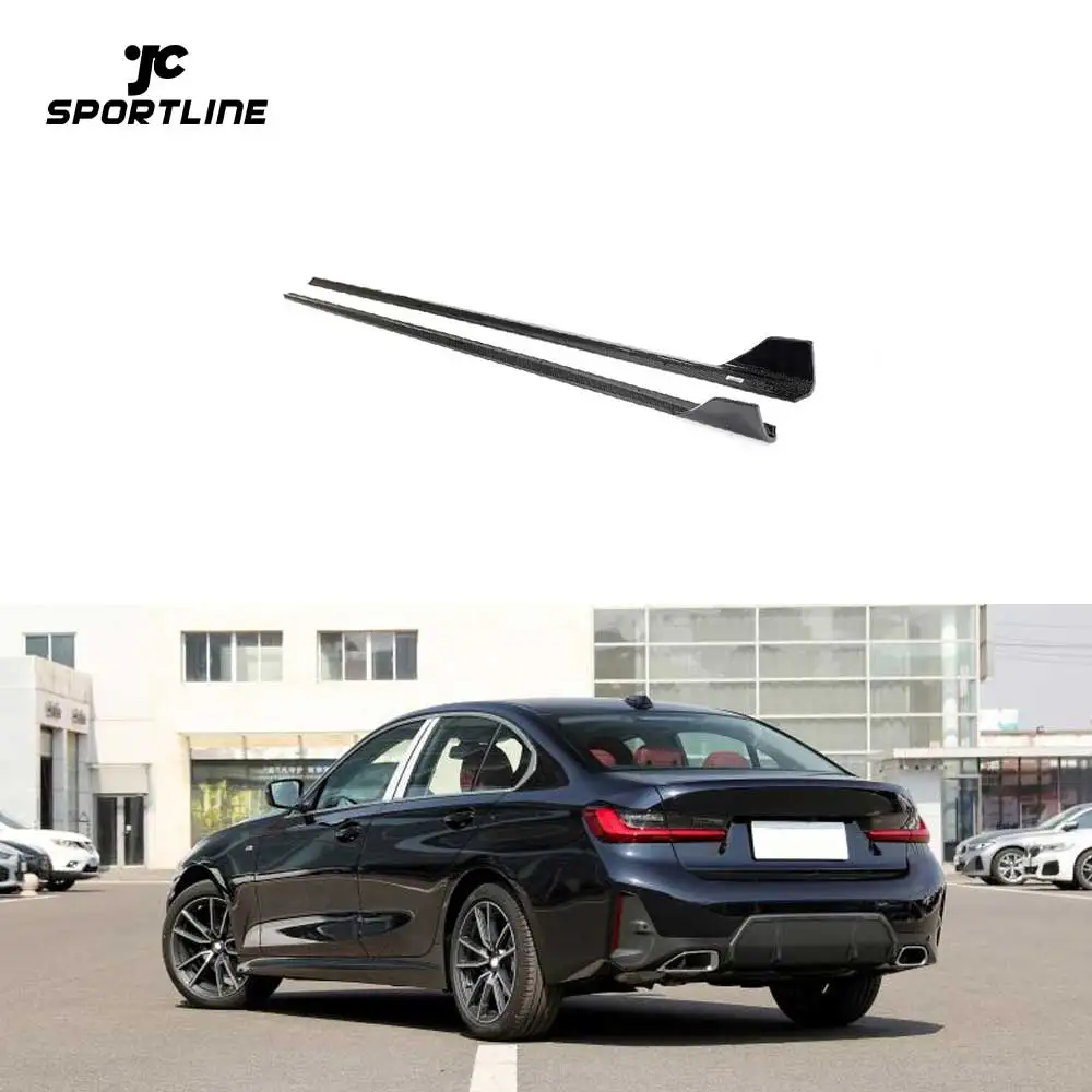 G20 Carbon Fiber Side Skirts For BMW 3 Series G20 G28 2021 2022