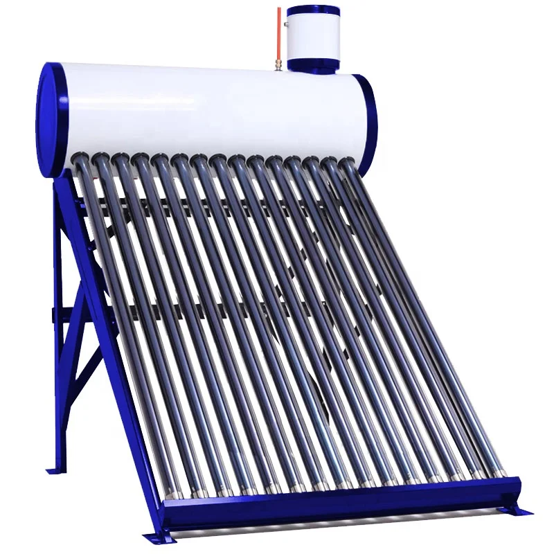 Calentador de agua solar Calentador solar de agua Calentador de agua solar sin presión con tanque auxiliar