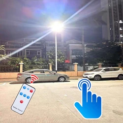 600W Big Solar Light for Outdoor Solar Lamp Sunlight Motion Sensor Light Remote Control IPX65 Waterproof Street Wall Yard Lamp