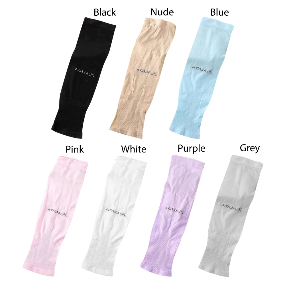 New Breathable Arm Sleeves Loose Ultrathin Ice Sleeve Arm Cover Summer Cooling Basketball Sunscreen Sleeves Outdoor