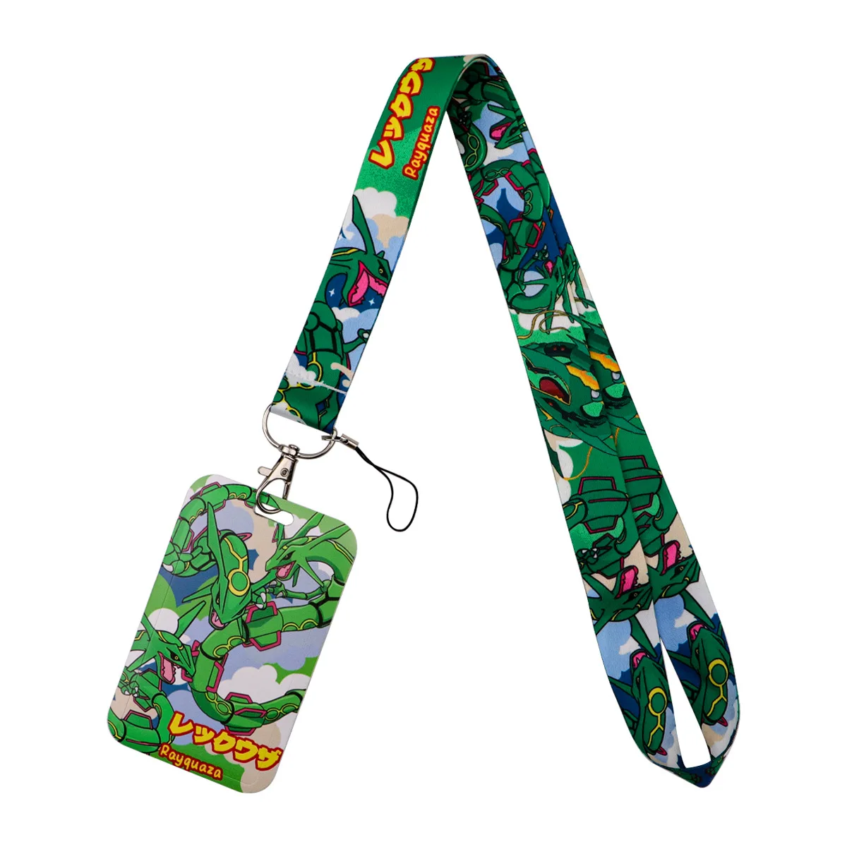 الكرتون أنيمي بوكيمون حامل أوراق الاعتماد اسهم لطيف ل مفتاح الرقبة حزام لبطاقة شارة الصالة الرياضية المفاتيح كيرينغ اكسسوارات الهدايا