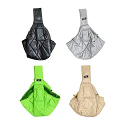 Dog Cat Carrier Breathable Winter Padded Strap Soft Pet Carrier Tote Bag Puppy Carrying Bag for Dogs Puppy Pet Cats Walking