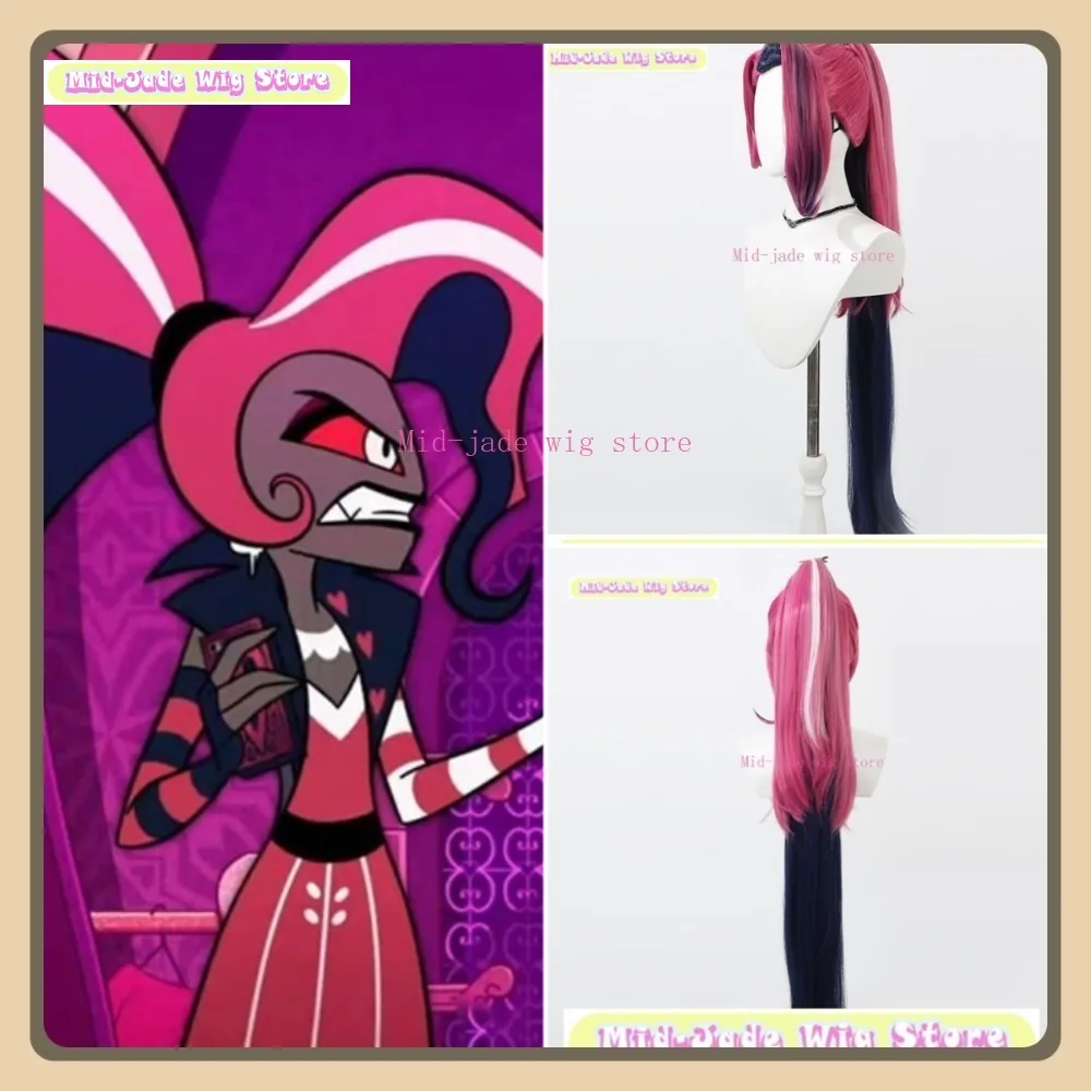 

Mid-jade Wig Store Velvette Cosplay Wig Anime Game Role-playing Halloween Party Synthetic Wig