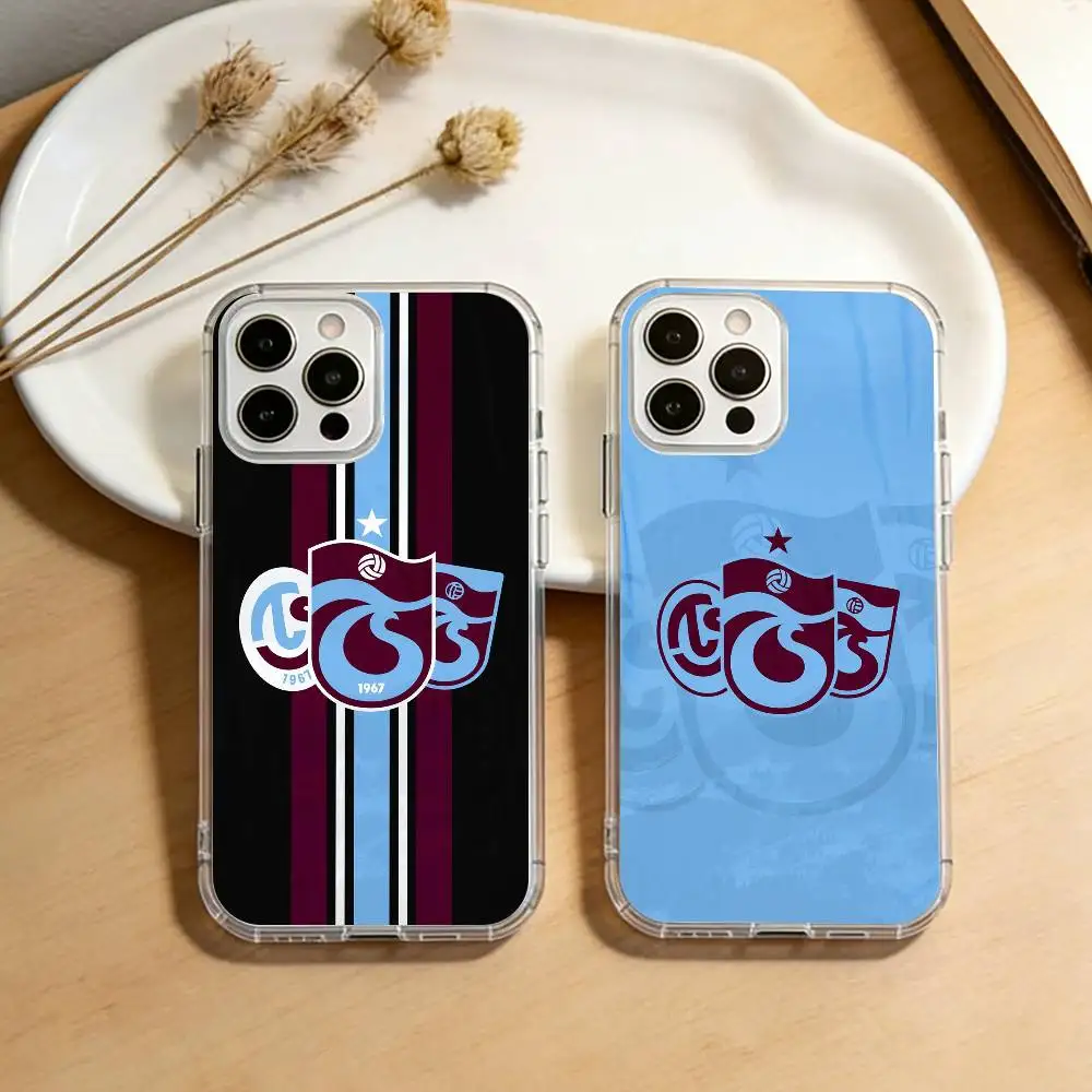 T-Turkey T-TrabzonsporS  Phone Case For iPhone 17 16 15 14 13 12 11 Mini Pro Max Plus Transparent Cover