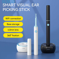 5MP Visual Ear Endoscope 3-AXIS Gyroscope Smart Safe Earpick Camera Silicone Ear Wax Remover 4.0 Lens Otoscope Ear Cleaning Tool