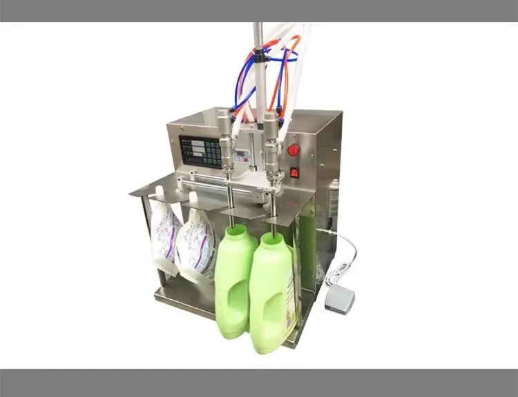 Semi Automatic Sauce Ketchup Cream Liquid Stand up Spout Pouch Filling Machines Water Oil Filling Capping Packing Machine