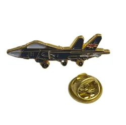 Creative 3D Vintage Metal Aviation Flying Fighter Badge Brooch Pin DIY Decoration