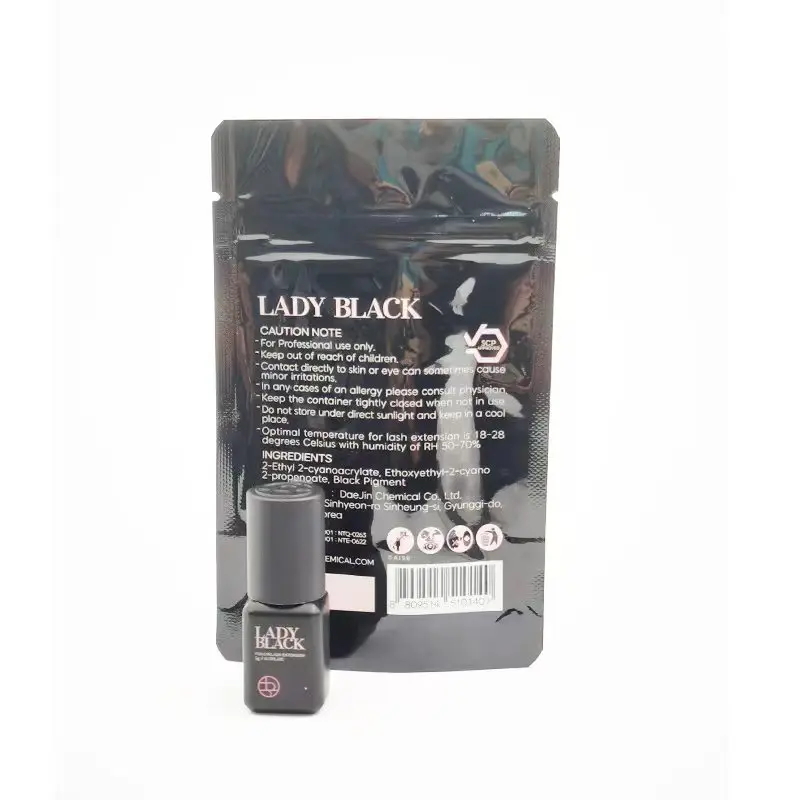 صمغ Ladyblack للرموش الفردية ، لاصق آمن ، جاف ، رموش اصطناعية ، 5 * سريع ، شحن خلال 24 ساعة